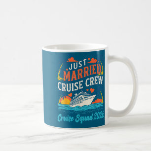 Caneca De Café Equipe de cruzeiro casada férias de cruzeiro de lu