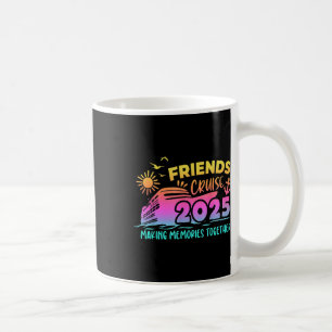 Caneca De Café Equipe de Cruzeiro de Amigos Fazendo Memórias Verã