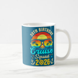 Caneca De Café Equipe de Cruzeiro de Aniversário de 30 Anos Proje