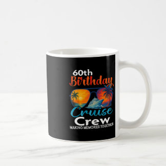 Caneca De Café Equipe de Cruzeiro de Aniversário de 60 anos Amigo
