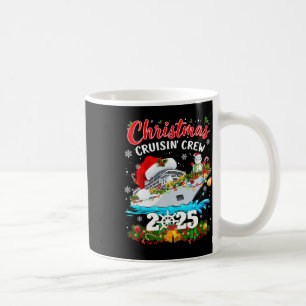Caneca De Café Equipe de Cruzeiro de Natal 2025 Família Cruzeiro