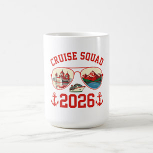 Caneca De Café Equipe de Cruzeiro Suíça Viagem de Férias 2026