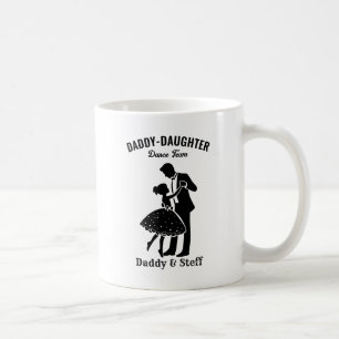 Caneca De Café Equipe de dança pai-filha (4) Camisa-T