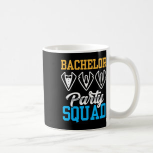 Caneca De Café Equipe de despedida de solteiro Equipe da noiva No
