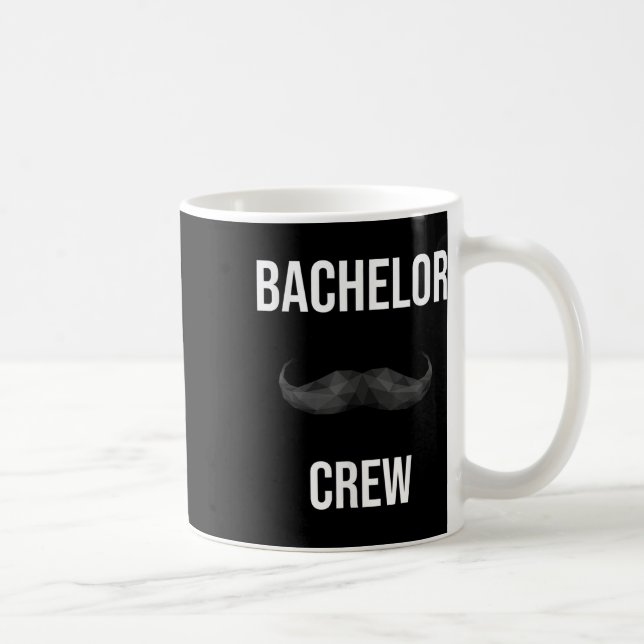 Caneca De Café Equipe de Despedida de Solteiro Masculino Noiva No (Direita)
