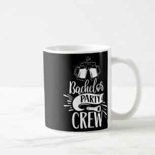 Caneca De Café Equipe de despedida de solteiro noivo noiva 