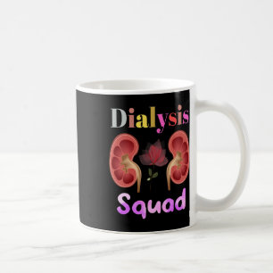 Caneca De Café Equipe de Diálise Nefrologia Enfermagem em Doenças