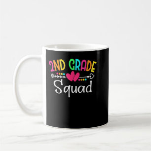 Caneca De Café Equipe de Estudantes de segundo Grau Quadrado 2º