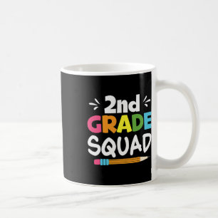 Caneca De Café Equipe de Estudantes de segundo Grau Quadrado 2º