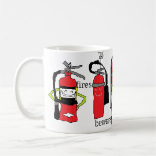 CANECA DE CAFÉ EQUIPE DE EXTINÇÃO