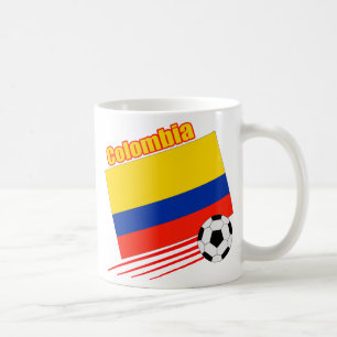 Caneca De Café Equipe de futebol de Colômbia