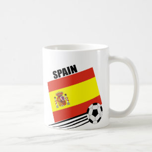 Caneca De Café Equipe de futebol espanhola
