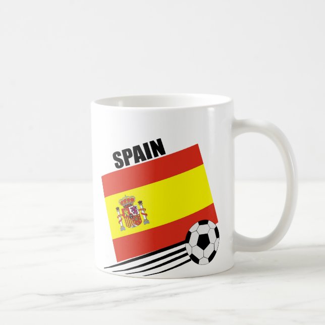 Caneca De Café Equipe de futebol espanhola (Direita)