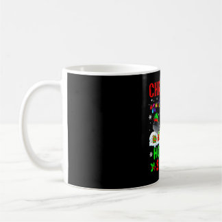 Caneca De Café equipe de hóquei de Natal elfo renas do papai noel