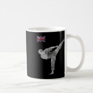Caneca De Café Equipe de Karate Artes Marciais Mma Chute Inglater