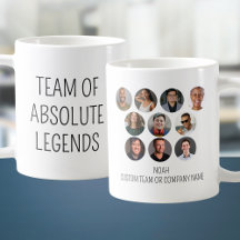 Equipe De Legendas Absolutas 10 Escritório De Cola