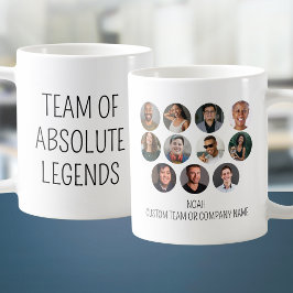 Caneca De Café Equipe De Legendas Absolutas 11 Escritório De Foto