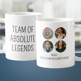 Caneca De Café Equipe De Legendas Absolutas 4 Escritório De Colab