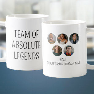 Caneca De Café Equipe De Legendas Absolutas 5 Escritório De Coleg