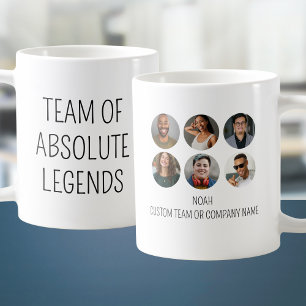 Caneca De Café Equipe De Legendas Absolutas 6 Escritório De Colab