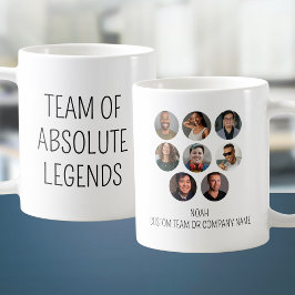 Caneca De Café Equipe De Legendas Absolutas 8 Escritório De Colab