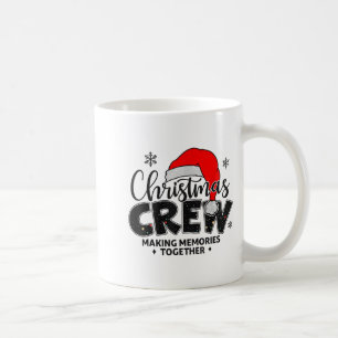Caneca De Café Equipe de Natal Luzes de Natal Família Pijamas Com