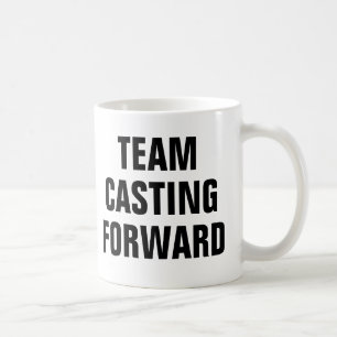 Caneca De Café Equipe de pesca que abre caminho