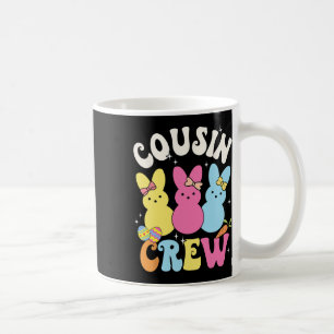 Caneca De Café Equipe de Primo de Coelho Dia de Páscoa Família Es