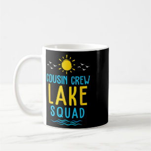 Caneca De Café Equipe de Primo Esquadrão do Lago Férias de Verão