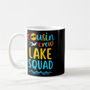 Caneca De Café Equipe de Primo Lago Esquadrão 2025 Férias de Verã