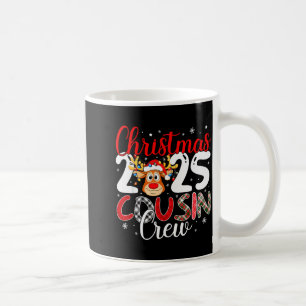 Caneca De Café Equipe de Primo Natal 2025 Família Combinando Pija