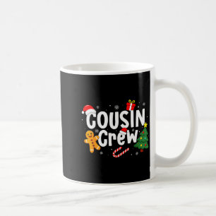 Caneca De Café Equipe de Primo Retro Biscoito de Natal Família Co