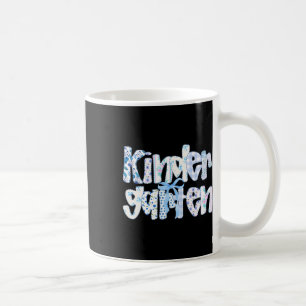 Caneca De Café Equipe De Professora De Jardim De Infância Preppy