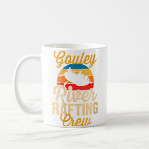 Caneca De Café Equipe de rafting do rio Gouley feminino, divertid