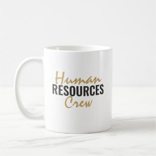 Caneca De Café Equipe de Recursos Humanos – Personalizado