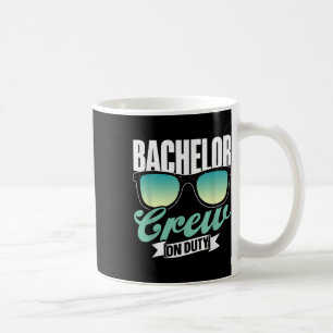 Caneca De Café Equipe de Serviço da Tripulação de Solteiro Festa 