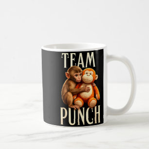 Caneca De Café Equipe de soco de macaco bebê dá soco