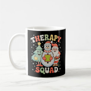 Caneca De Café Equipe de Terapia do Natal SLP OT PT Tripulação Pa