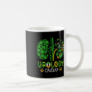 Caneca De Café Equipe de Urologia do Dia de São Patrício Engraçad