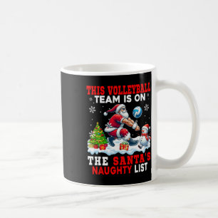 Caneca De Café Equipe De Voleibol Está Na Lista Malvada De Papais