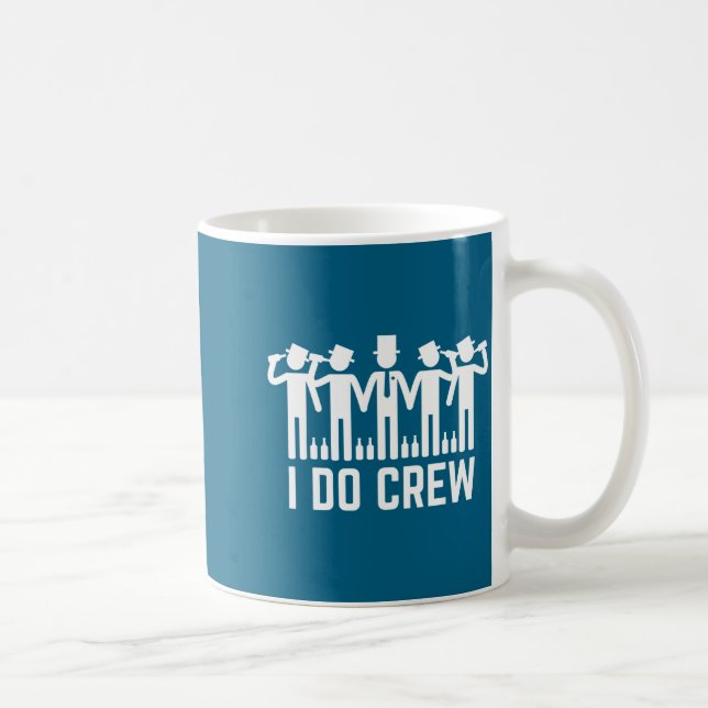 Caneca De Café Equipe Divertida de Padrinhos de Festa de Solteiro (Direita)