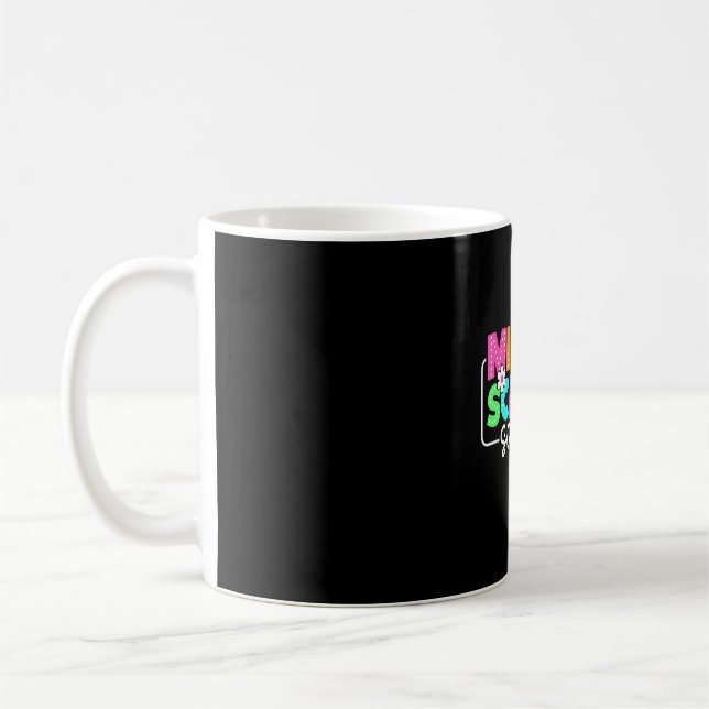 Caneca De Café Equipe do ensino médio de volta às professoras (Esquerda)