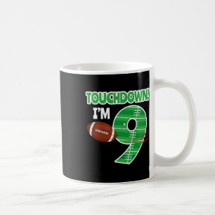 Caneca De Café Equipe do Lover do Jogo Jogador de Futebol do 9º F