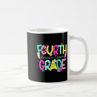 Caneca De Café Equipe dos Sonhos da Quarta Série Volta às Aulas d