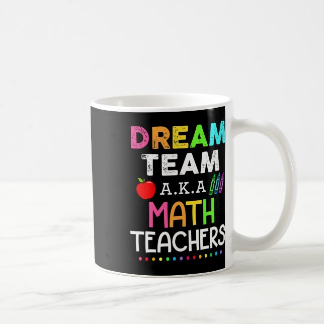 Caneca De Café Equipe dos Sonhos dos Professores de Matemática Ak (Direita)