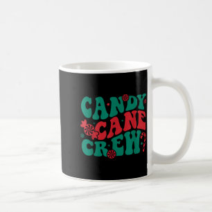 Caneca De Café Equipe Família Groovy Candy Cane Correspondente Gr
