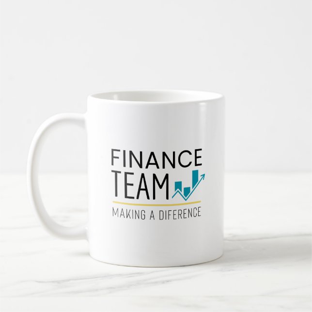 Caneca De Café Equipe Financeira (Esquerda)