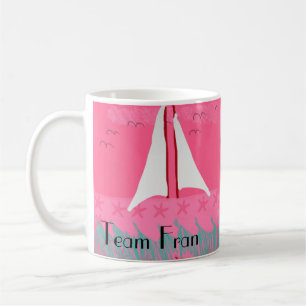 Caneca De Café Equipe Fran Sailboat Mug