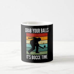 Caneca De Café Equipe Funny Bocce Balls