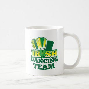 Caneca De Café EQUIPE irlandesa da dança